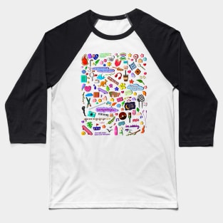 Stray Kids FNF doodle Baseball T-Shirt